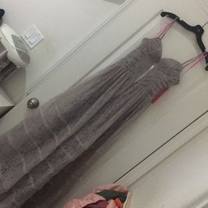 NWT Betsey Johnson maxi lace dress